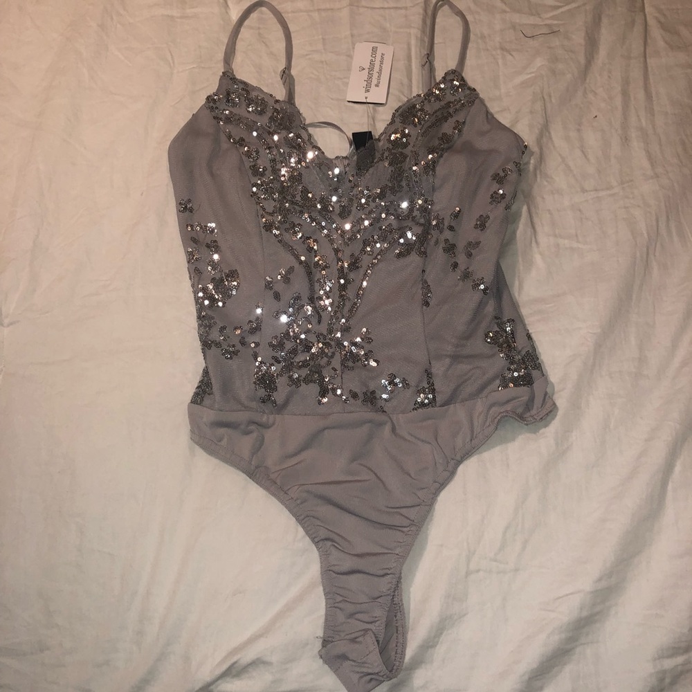 Sparkly bodysuit